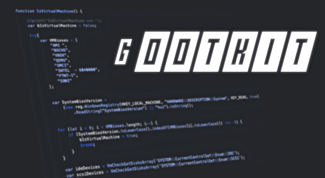 Detecting Gootkit banking Trojan